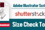 Shutterstock size check script